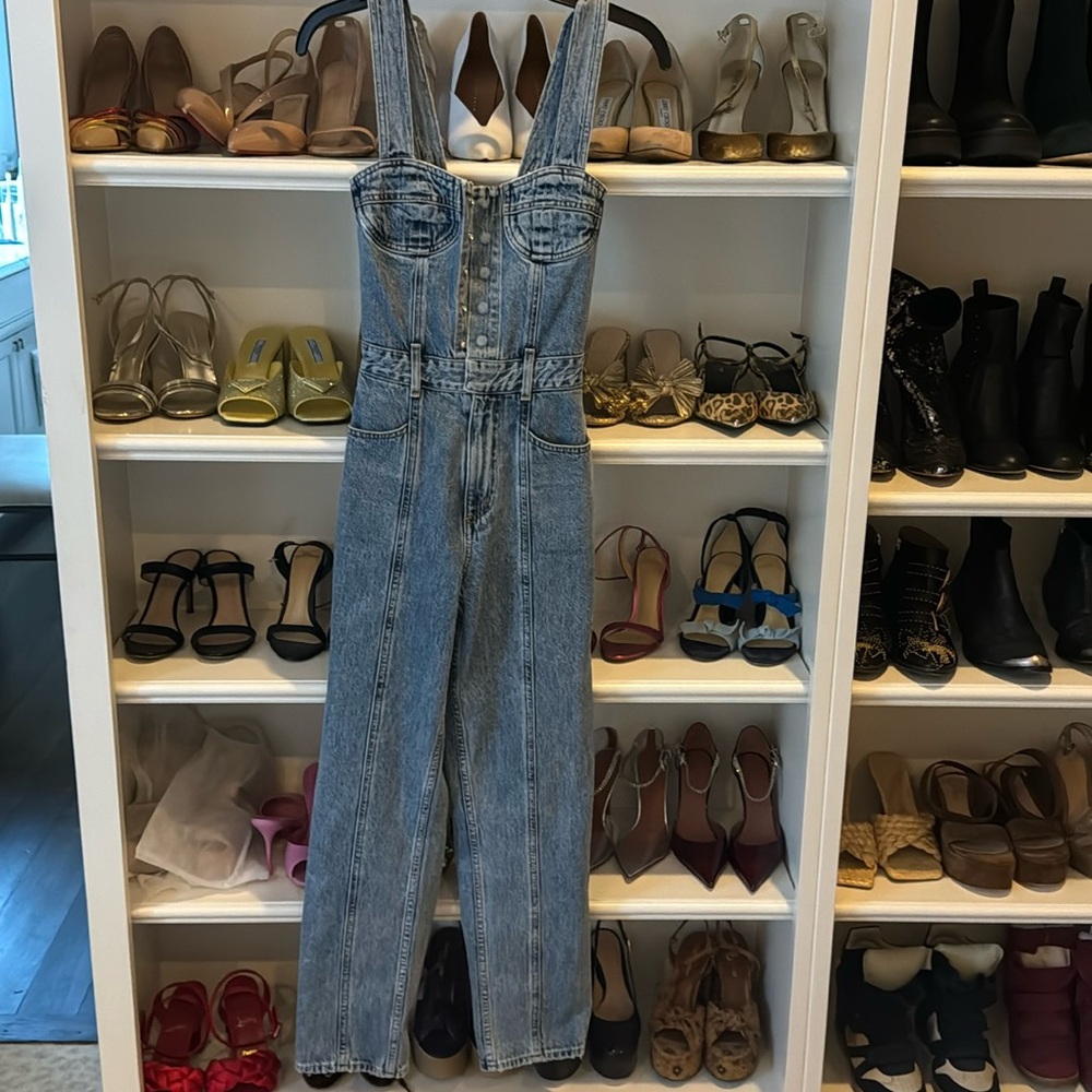 Agolde denim jumpsuit